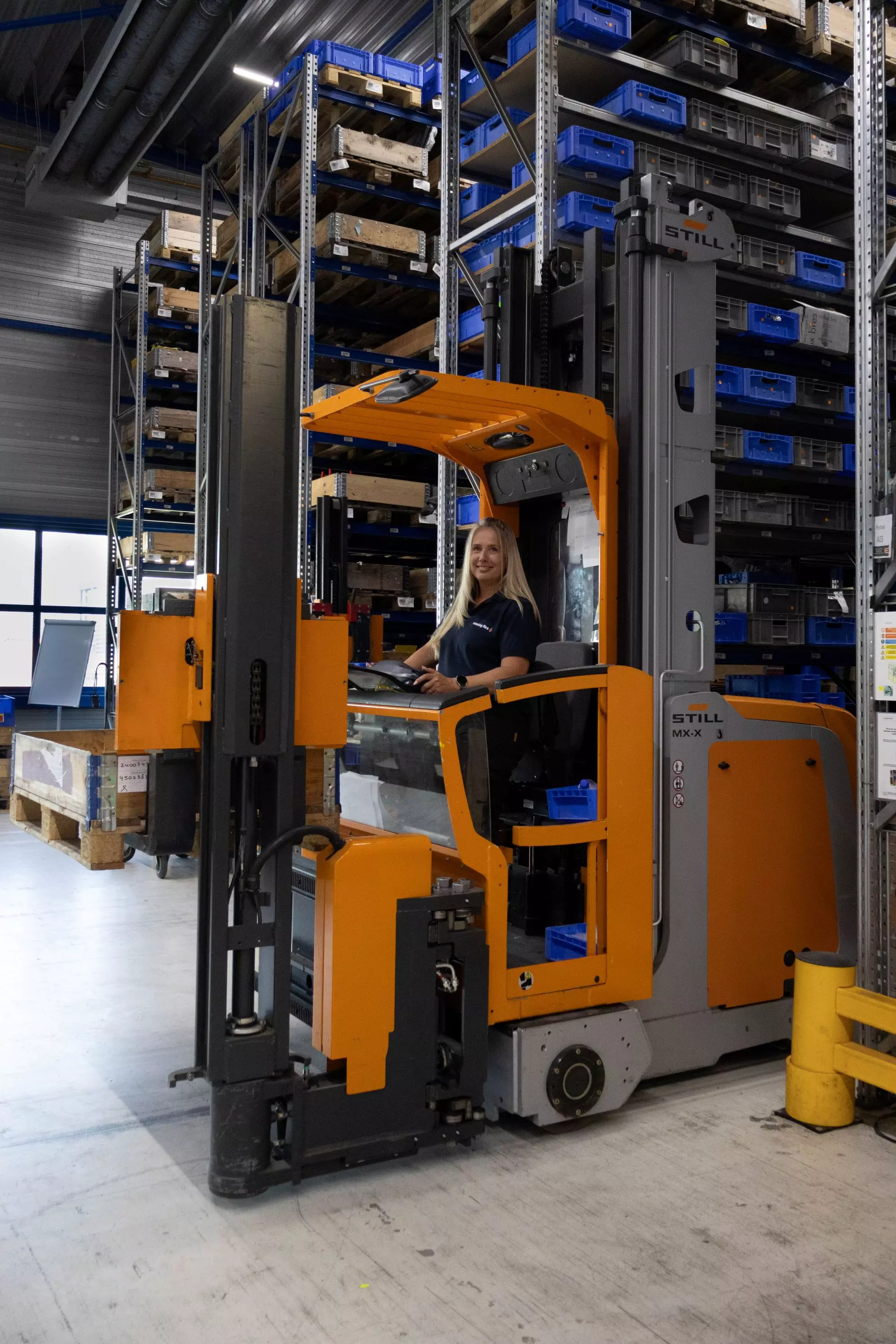 Debby werkt bij Aebi Schmidt in Holten