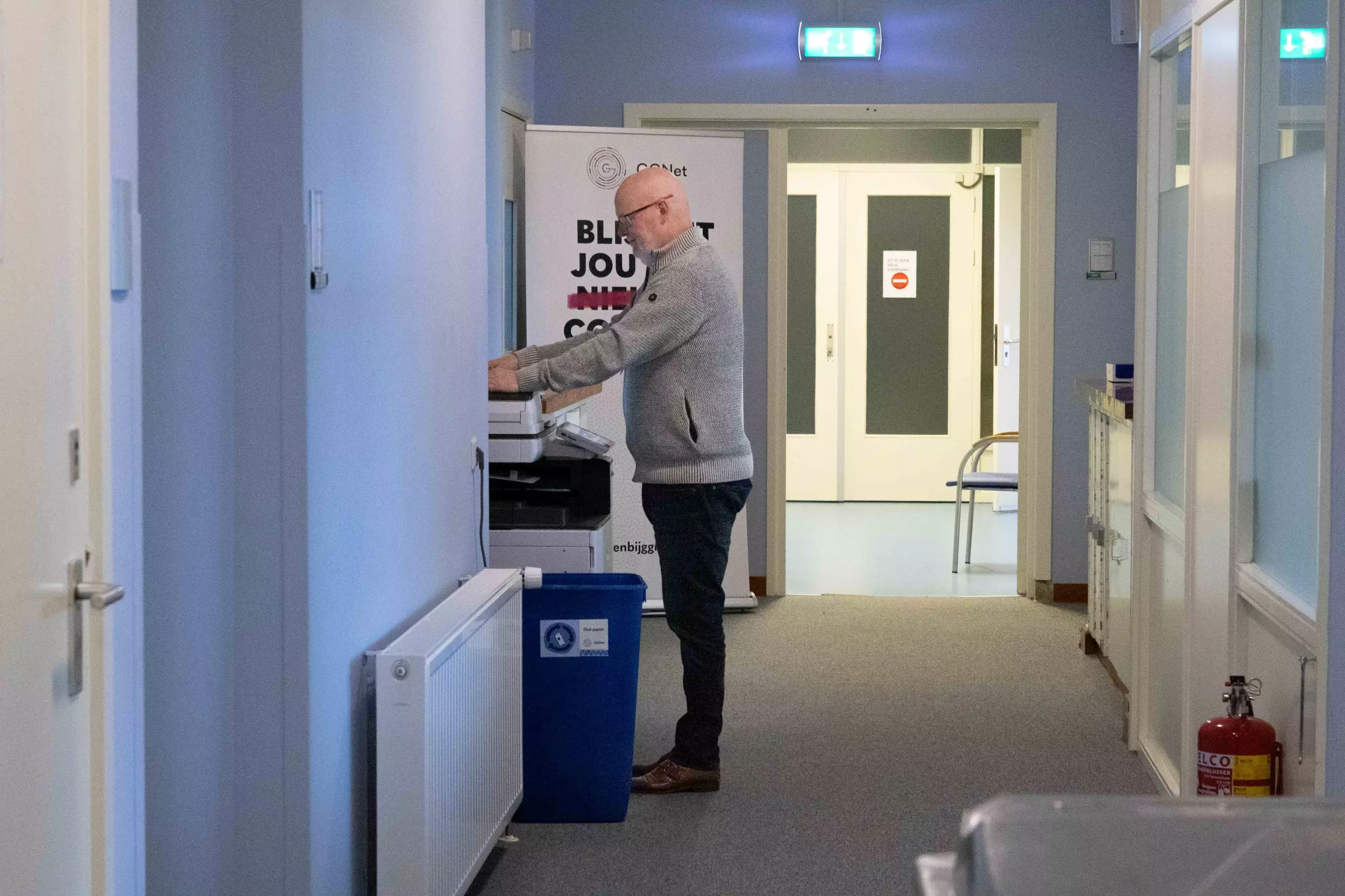 Jos werkt na zijn pensioen tijdelijk via Seesing Flex Plus bij GGNet